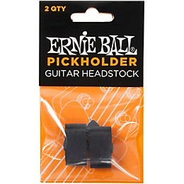 Ernie Ball Guitar Headstock Pickholder Black