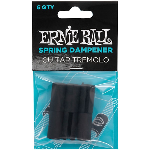 Ernie Ball Guitar Tremolo Spring Dampener Black