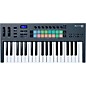 Novation FLkey Keyboard Controller with Focusrite 2i2 USB Audio Interface and Adam Audio D3V 3-inch Studio Monitor Pair Pa...