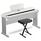 Yamaha DGX-670 88-Key Portable Grand Piano White With Matching Stand and Bench thumbnail