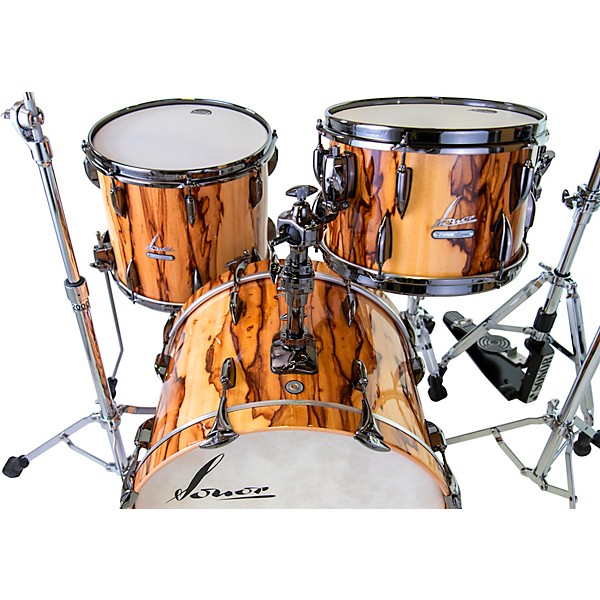 SONOR Craftsmen's Collection Vintage African Marble Shell Set