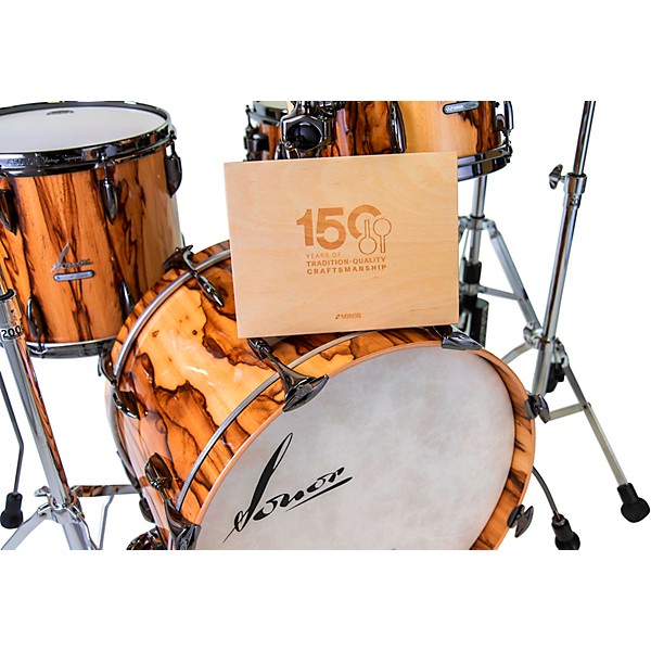 SONOR Craftsmen's Collection Vintage African Marble Shell Set