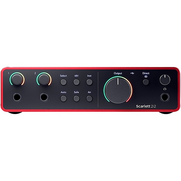 Novation Launchkey MK4 Keyboard Controller with Focusrite 2i2 USB Audio Interface and Yamaha HS5 5" Studio Monitor Pair Pa...