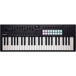 Novation Launchkey MK4 Keyboard Controller with Focusrite 2i2 USB Audio Interface and Yamaha HS5 5" Studio Monitor Pair Package (Cables/Stands Included) 49 Key Package