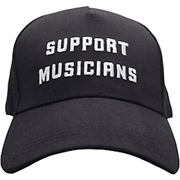 Guitar Center Support Musicians Embroidered Black Dad Hat
