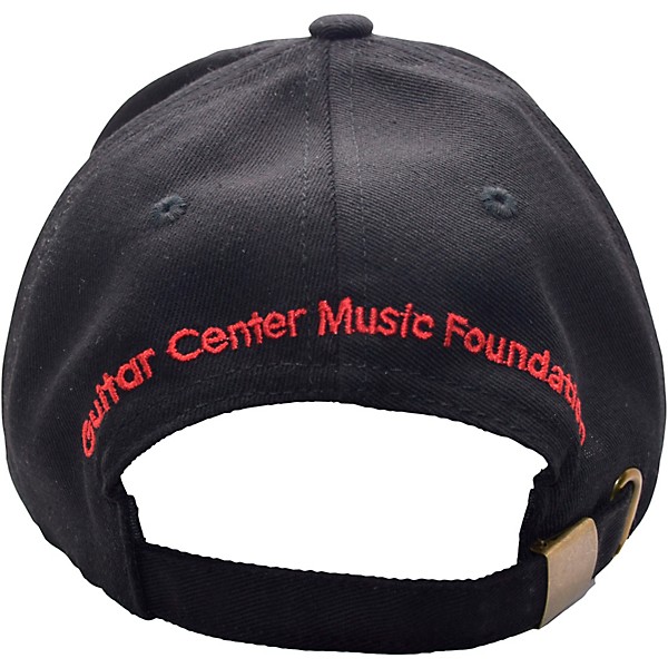 Guitar Center Support Musicians Embroidered Black Dad Hat