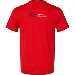 Guitar Center Support Musicians Unisex Red T Shirt Small Red