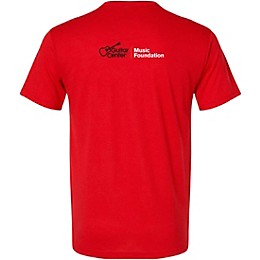 Guitar Center Support Musicians Unisex Red T Shirt Large Red