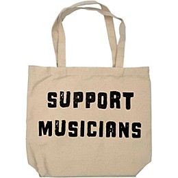 Guitar Center Support Musicians Natural Tote Bag Natural