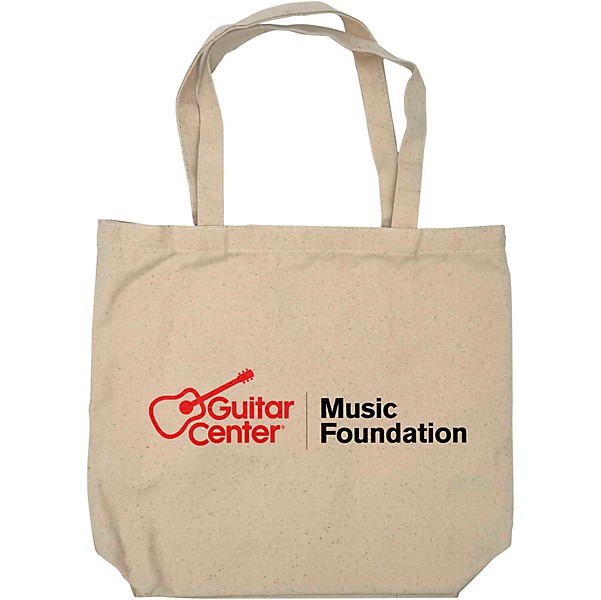 Guitar Center Support Musicians Natural Tote Bag Natural