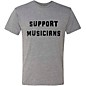 Guitar Center Support Musicians Unisex Heather Grey T Shirt X Large Grey thumbnail