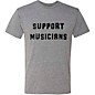 Guitar Center Support Musicians Unisex Heather Grey T Shirt Small Grey thumbnail