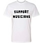 Guitar Center Support Musicians Unisex White T Shirt Small White thumbnail
