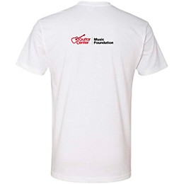 Guitar Center Support Musicians Unisex White T Shirt Medium White