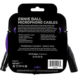 Ernie Ball Classic XLR Microphone Cable - 20 ft. Purple