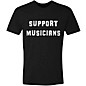 Guitar Center Support Musicians Unisex Black T Shirt XX Large Black thumbnail