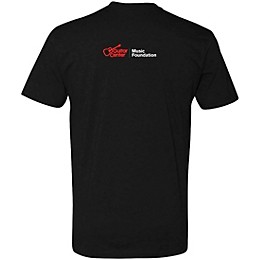 Guitar Center Support Musicians Unisex Black T Shirt Small Black