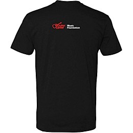Guitar Center Support Musicians Unisex Black T Shirt Large Black