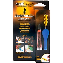 Music Nomad JackPot Music Gear Contact Cleaner with Deoxit & Cleaning Brush