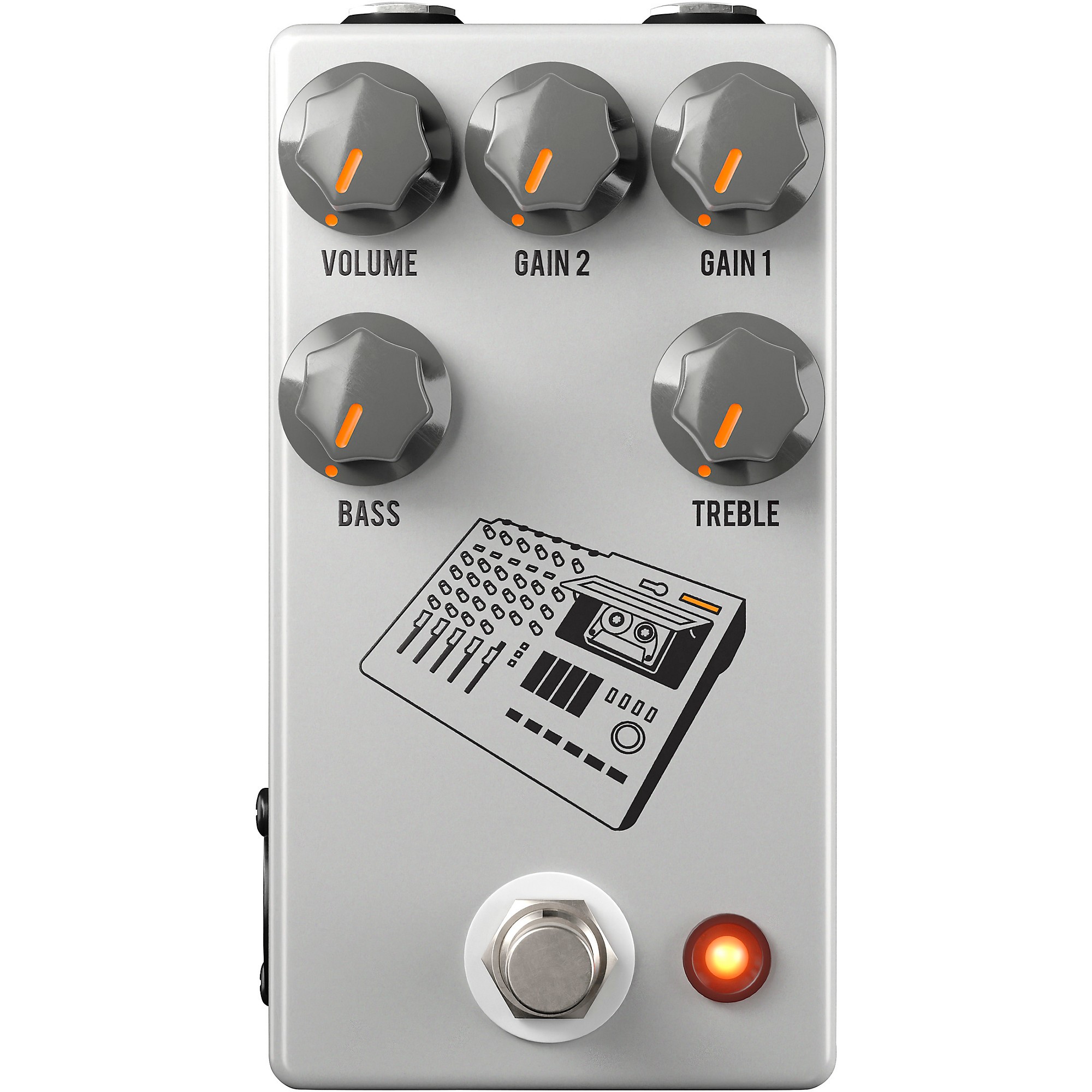 JHS Pedals 424 Gain Stage Fuzz Effects Pedal Gray | Guitar Center