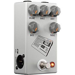 JHS Pedals 424 Gain Stage Fuzz Effects Pedal Gray