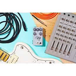 JHS Pedals 424 Gain Stage Fuzz Effects Pedal Gray