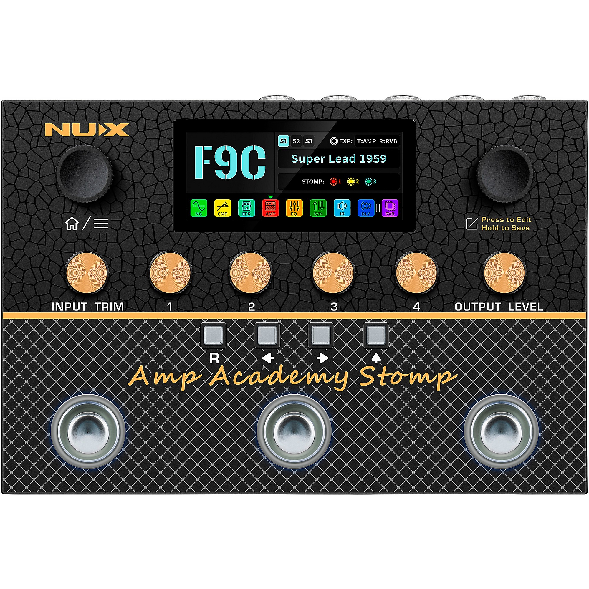 【ほぼ新品】NUX Amp Academy NUX Amp Academy Amp Modeler and Effects Processor with EBS