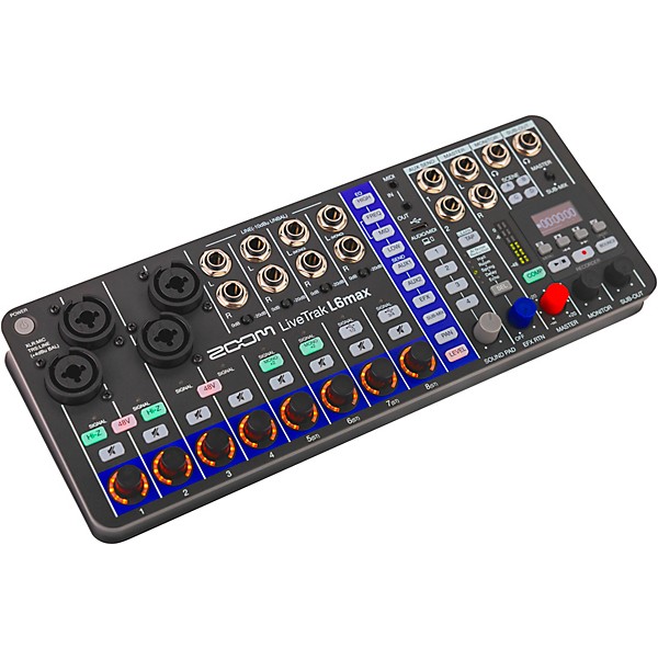 Zoom LiveTrak L6Max 12-Channel Mixer and Recorder
