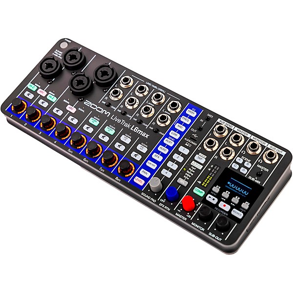 Zoom LiveTrak L6Max 12-Channel Mixer and Recorder