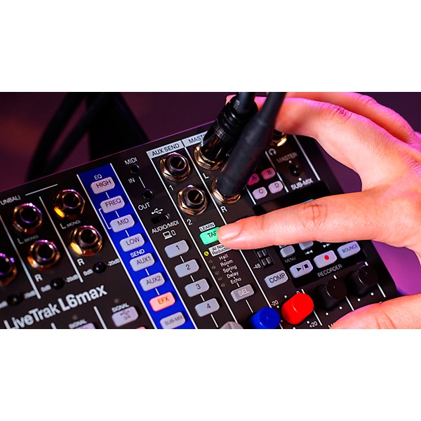 Zoom LiveTrak L6Max 12-Channel Mixer and Recorder
