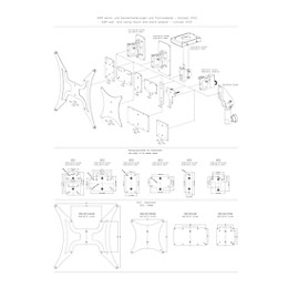 K&M Speaker Wall Mount