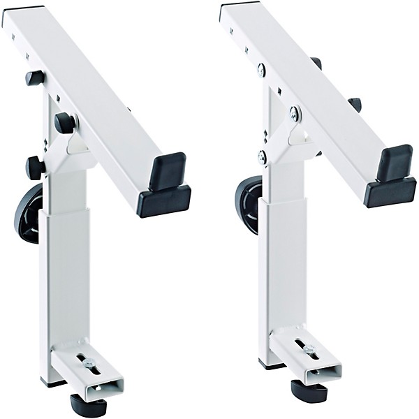 Open Box K&M Omega Pro Third Tier Keyboard Stand Attachment Level 2 Pure White 197881398613