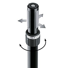 K&M Speaker Stand With Ring Lock