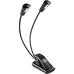 K&M Music Stand Double 2 LED FlexLight