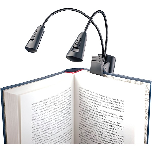 K&M Music Stand Double 2 LED FlexLight