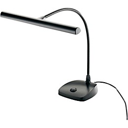 K&M Black LED Piano Lamp