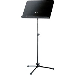 K&M Orchestra Music Stand With Black Wooden Desk