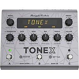 IK Multimedia TONEX Bass Edition Amp Modeler Effects Pedal Aluminum Silver