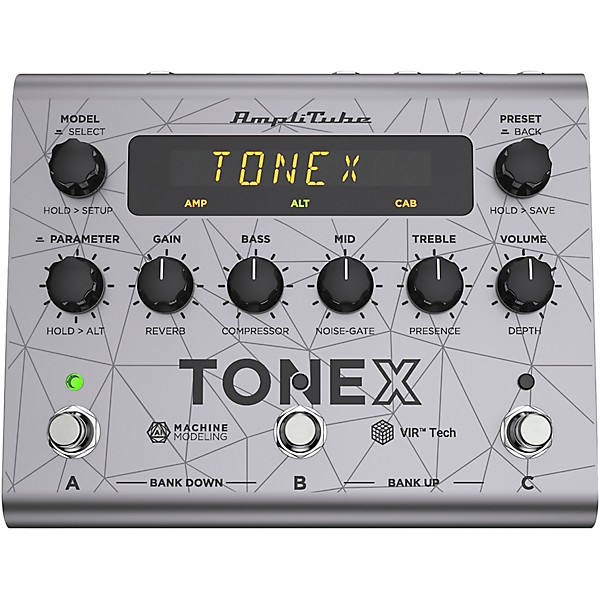 IK Multimedia TONEX Bass Edition Amp Modeler Effects Pedal
