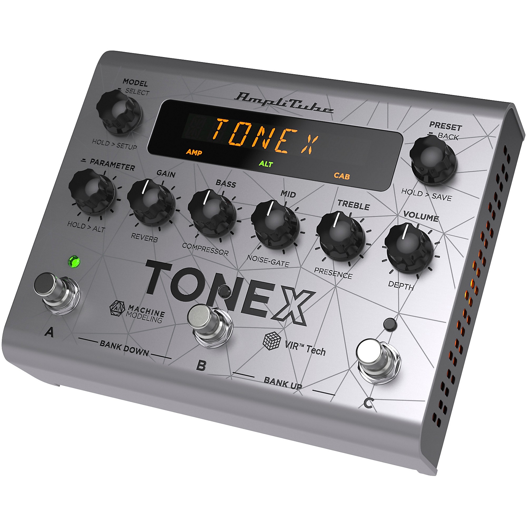 IK Multimedia TONEX Bass Edition Amp Modeler Effects Pedal