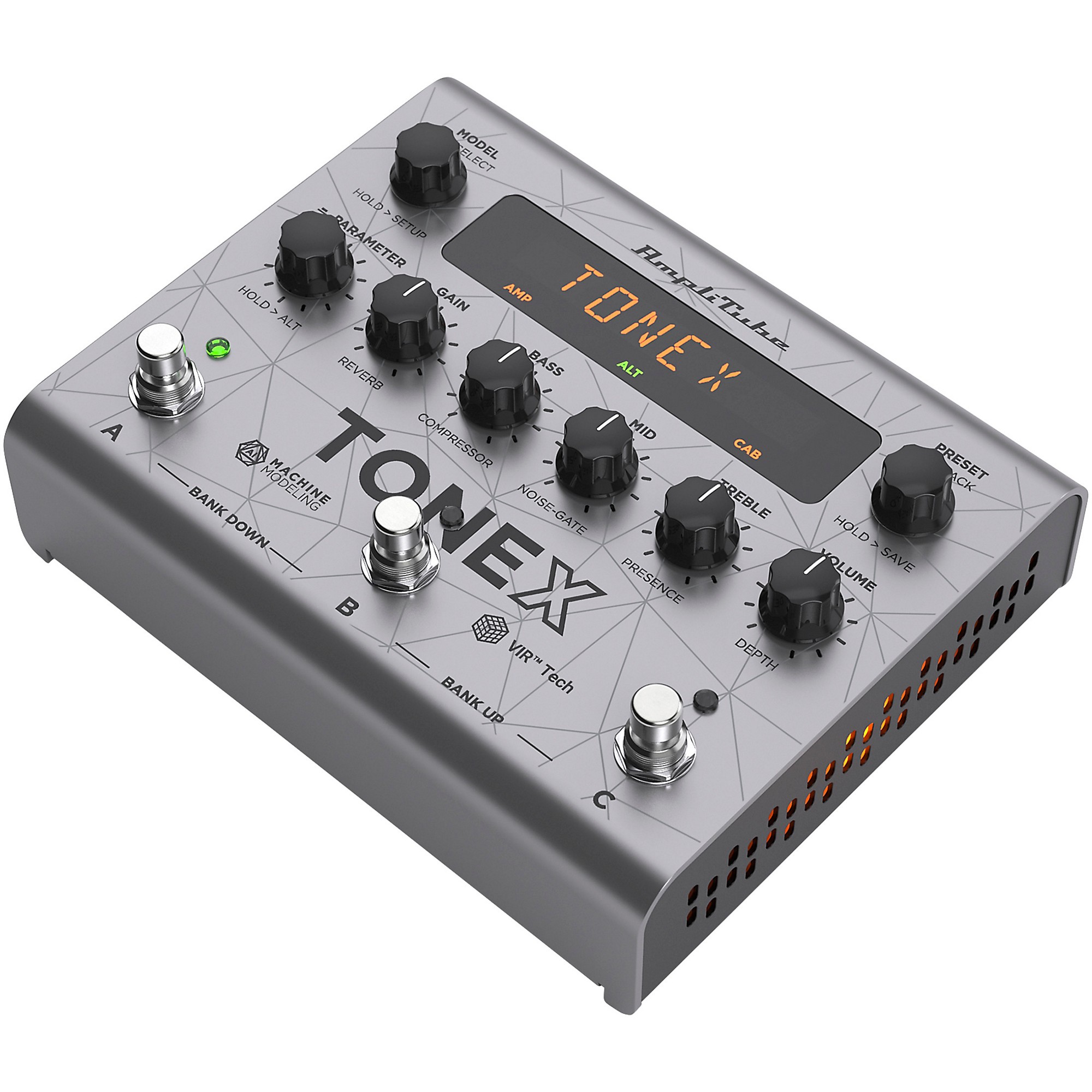 ベース IK MULTIMEDIA TONEX Pedal Bass Edition tonex_pedal_bass_prodmenu_trns