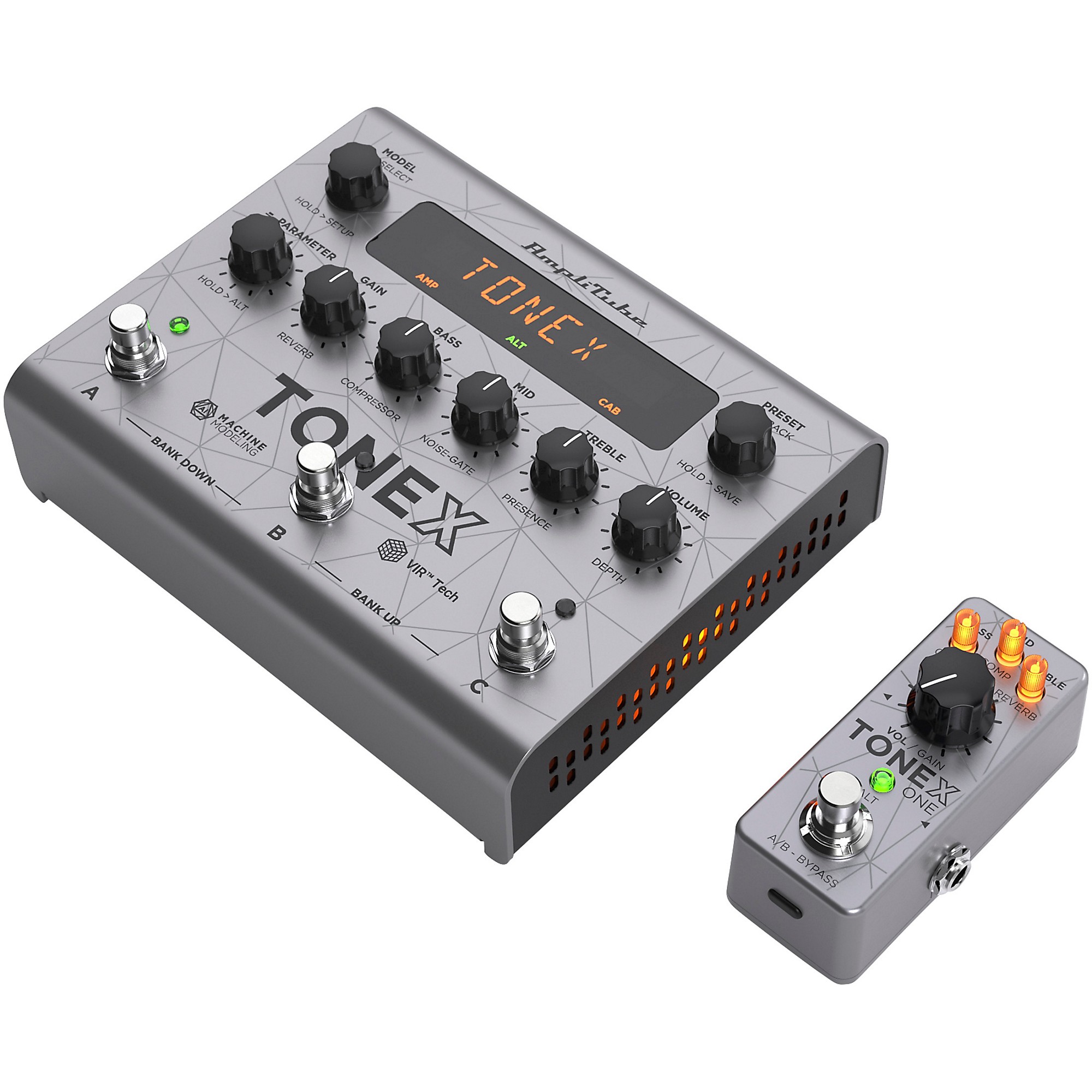 ベース IK MULTIMEDIA TONEX Pedal Bass Edition IK Multimedia TONEX Bass Edition Amp Modeler Effects Pedal