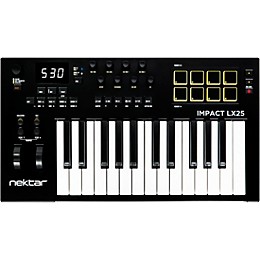 Nektar Impact LX25 mk3 MIDI Controller Black