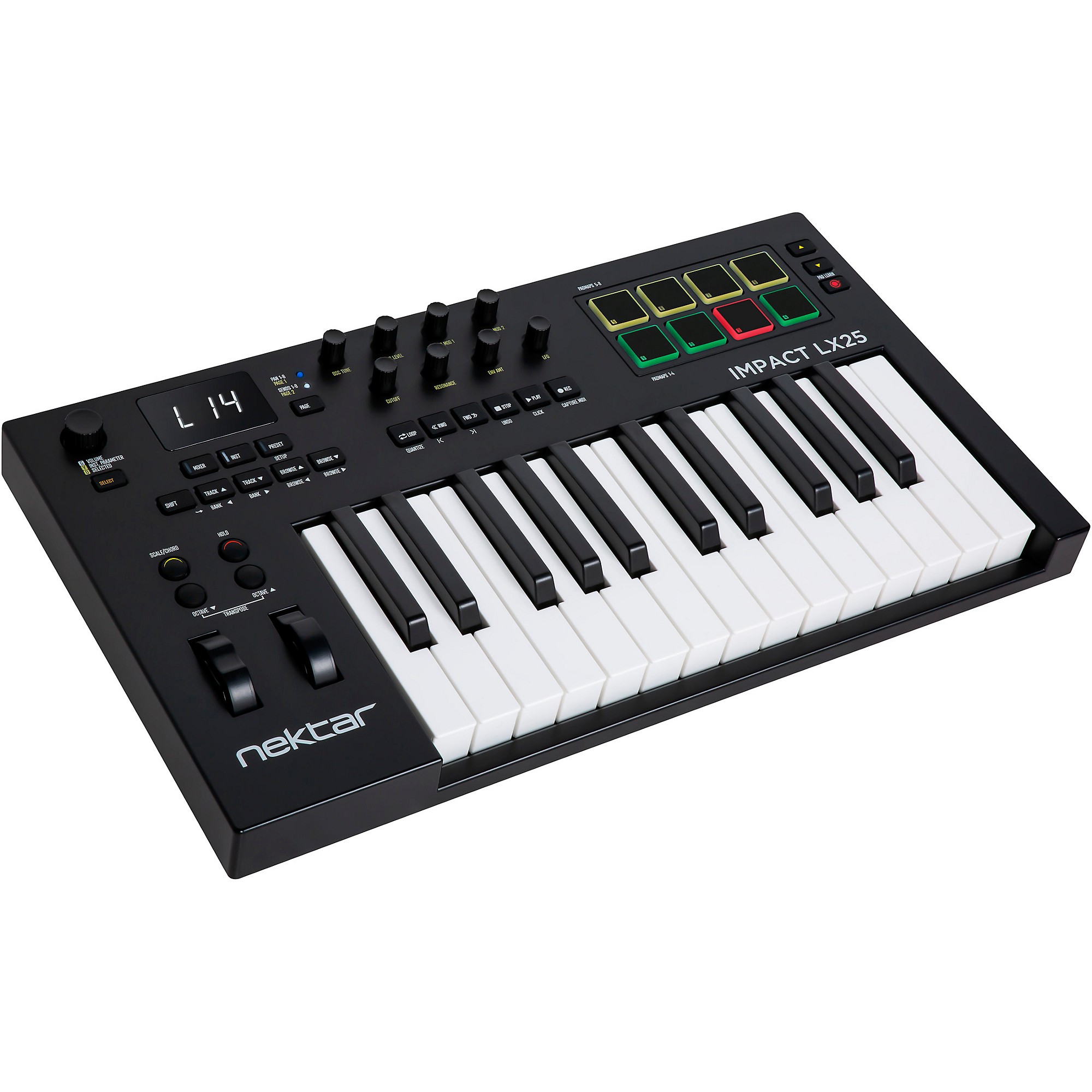 Nektar Impact LX25 mk3 MIDI Controller Black | Guitar Center
