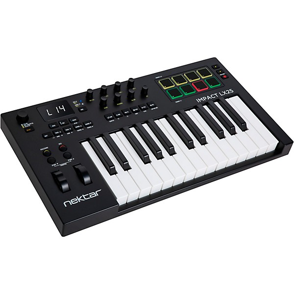 Nektar Impact LX25 mk3 MIDI Controller Black