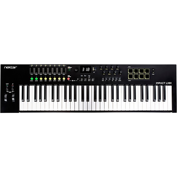 Nektar Impact LX61 mk3 MIDI Controller Black