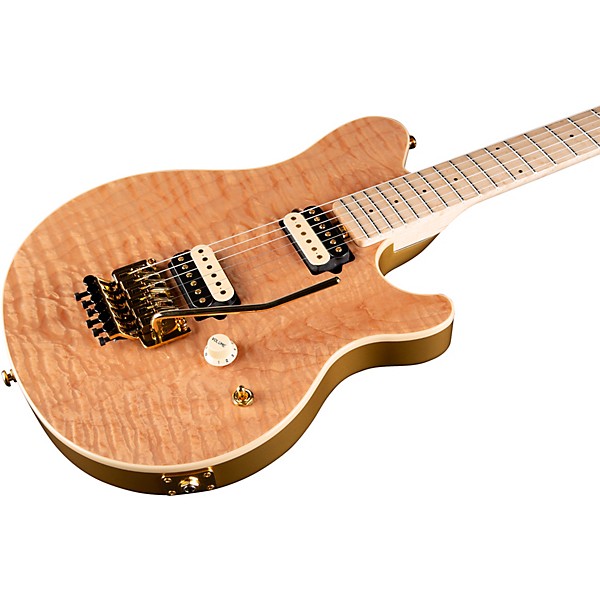 Ernie Ball Music Man Axis Premium One Piece Electric Guitar - Natural Premium