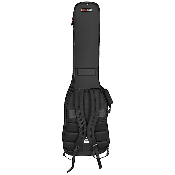 Gator G-ICONTTBASS-BLK Icon Take Two Series Bag (Holds 2 Electric Guitars)