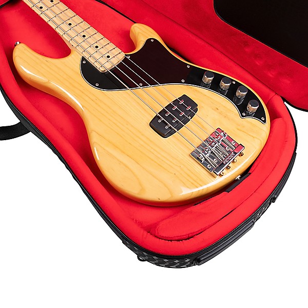 Gator G-ICONTTBASS-BLK Icon Take Two Series Bag (Holds 2 Electric Guitars)