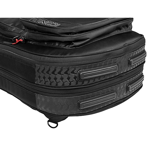 Gator G-ICONTTBASS-BLK Icon Take Two Series Bag (Holds 2 Electric Guitars)